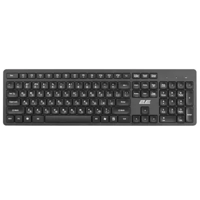 Klaviatura 2E KS260 WL (2E-KS260WB), Black