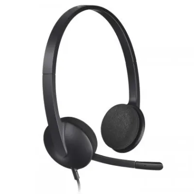 Logitech USB Headset H340 kompyuter quloqchini Black