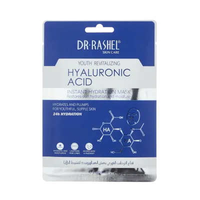 DR.RASHEL HYALURONIC ACID INSTANT HYDRATION MASK 25GR (1 dona) yuz niqobi