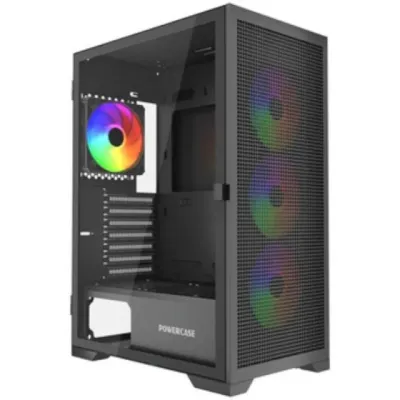 PowerCase Mistral B415 CMAB415-A4 kompyuter korpusi Black