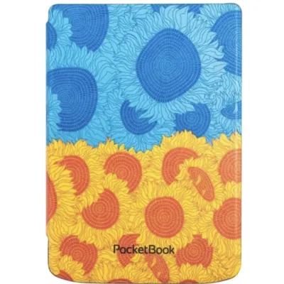 Chexol PocketBook 629_634 Shell, Sunflower print