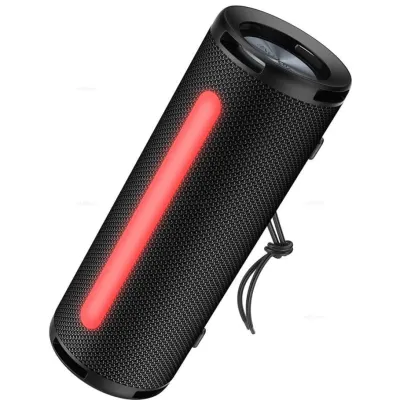 Borofone BR31 qora rangli simsiz Bluetooth-kolonkasi